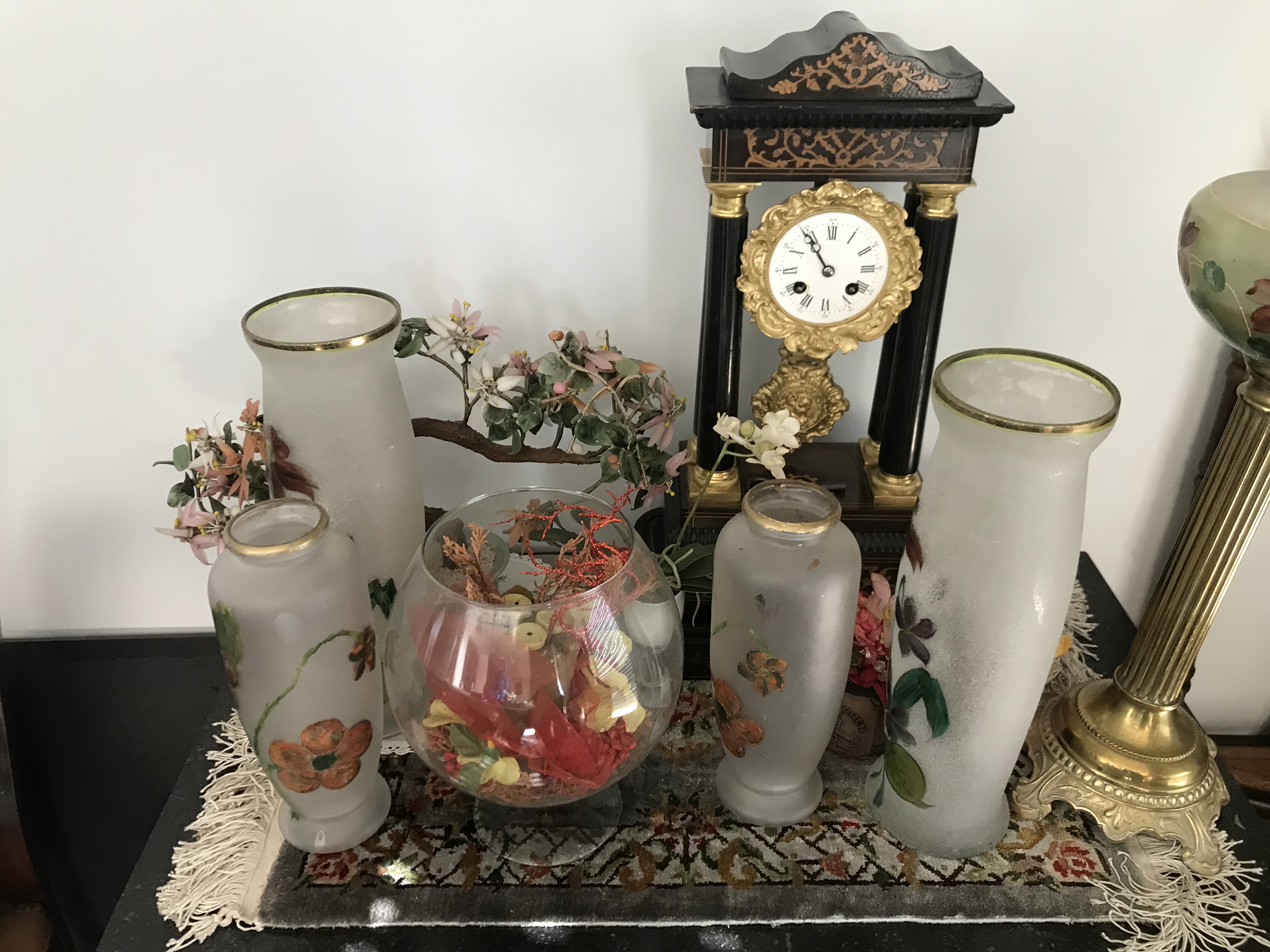 Vases & Pendule